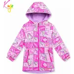 Dívčí šusťáková bunda Kugo KB2336 - fialová Barva: Fialová, Velikost: 110