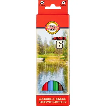 Výtvárné potřeby KOH-I-NOOR Jumbo 3381006001KS 6 ks