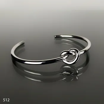 Náramek Ocelový náramek s uzlem, č. 512