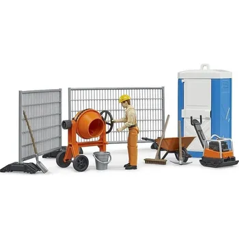 Figurka Bruder Bworld 62008 Staveniště sada