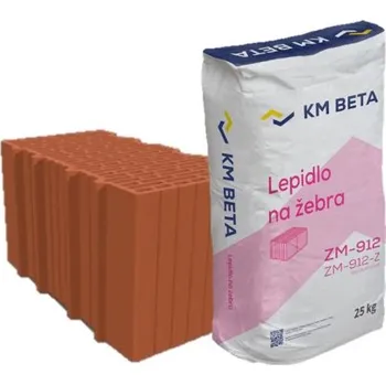 cihla Cihla broušená Profiblok 240 Brus 372 × 240 × 249 mm KM BETA s lepidlem na žebra | cena za ks