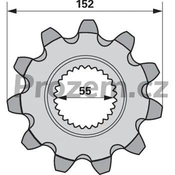 Auto-moto Řetězové kolo pro Claas, 6306350
