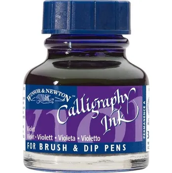 Kaligrafický inkoust WINSOR & NEWTON Calligraphy Ink, 30ml Violet