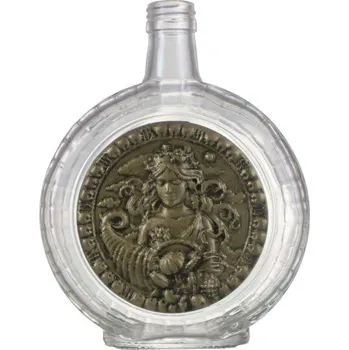 Láhev Láhev Slivovice Bricol - 0.50 bezbarevná + etiketa znamení Panna