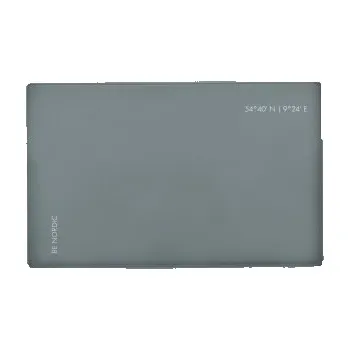 Podložka pod misku BE NORDIC prostírání silikon, šedá 48×30cm