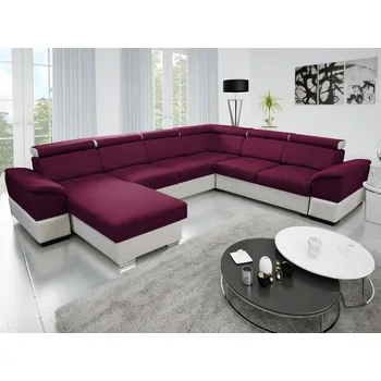 Sedací souprava ImportWorld Rohová sedací souprava Osaka OTT2FR2B do U - lux 17 / soft 31 (barva potahu) - levá