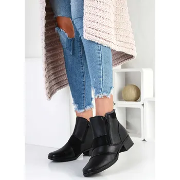 Dámská zimní obuv Cathay moda Kotníkové zimní boty 2672-1B Velikost: 36