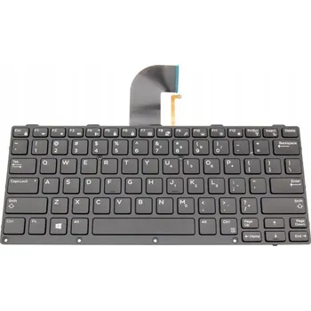 Náhradní klávesnice pro notebook Klávesnice DELL LATITUDE 7204 7404 7414 / LED