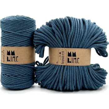 Příze MMboutique bavlněná šňůra 6mm Petrol Varianta návinu: Rolka