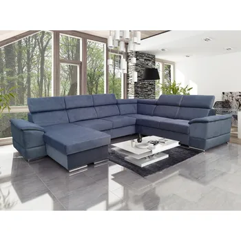 Sedací souprava Eoshop Rohová sedací souprava Osaka OTT2FR2B do U - lux 20 (barva potahu) - levá