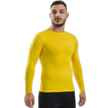 funkční tričko s dlouhým rukávem givova Corpus 3 žlutá 0007 3XS