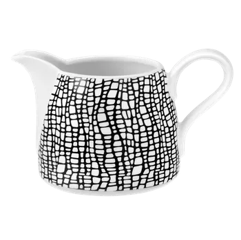 Konvička na mléko Seltmann Weiden Mléčenka 0.26 ltr. FASHION GLAMOROUS BLACK, černá,