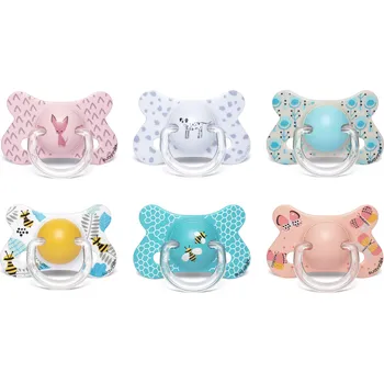 dudlíky Suavinex ŠIDÍTKO (dudlík) FUSION fyziologické LATEX Velikost: 4-18 m, Varianta: RŮŽOVÝ PES