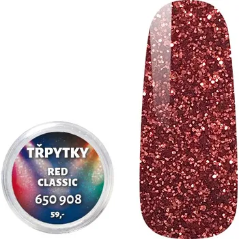 Třpytky - Red Classic