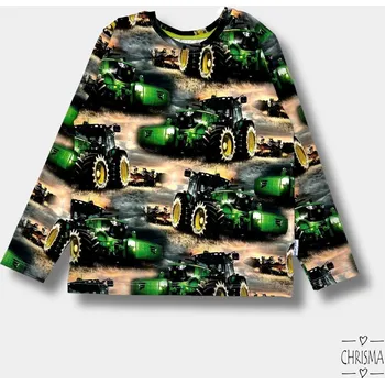 Chrisma Chlapecké triko s traktory 23237 Rozměr: 116