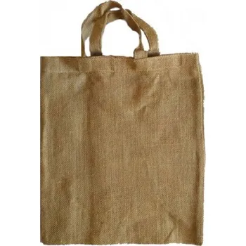 Nákupní taška Hafyso Jutová taška 33x38x0 cm páskové ucho