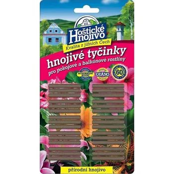 Hnojivo Hnojivé tyčinky pro pokojové a balkónové rostliny
