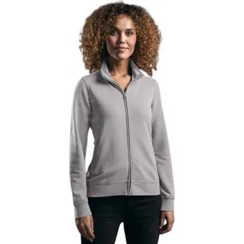 Dámská mikina EXCD by Promodoro Dámská pracovní mikina s dlouhým zipem a stojáčkem Barva: šedá světlá, Velikost: L CD5275