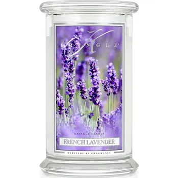 Svíčka Kringle Candle svíčka French Lavender (sójový vosk), 623 g