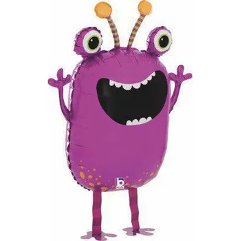 Balónek Grabo Chodící příšerka 27"/69 cm fóliový balónek nafukovací