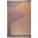 Oranžovo-růžový bavlněný koberec DUTCHBONE HAMPTON 160 x 230 cm