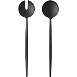 Bloomingville Salátový příbor HANDRIN D.27,5 cm černý