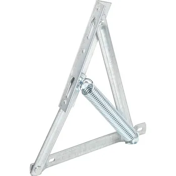 Nábytkové kování Výklopné postelové kování KP3 390 mm x 80 mm stříbrná 2