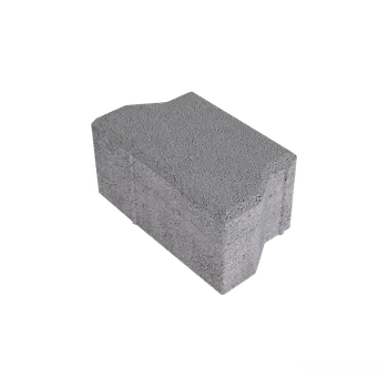 Venkovní dlažba DITON Dlažba ÍČKO Velikost: 10 × 16,5 × 8, Varianta: Íčko 8 půlka přírodní, Povrch: standard