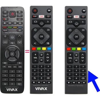 Dálkový ovladač Vivax 55UHDS61T2S2SM náhradní