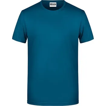 Pánské tričko James&Nicholson JN8008 Pánské triko 8008 Petrol L