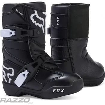 Moto obuv Dětské boty na motokros čtyřkolky FOX Kids Comp Boots Black 2026 K10