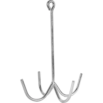 Věšák na sedlo a uzdečku Umbria Equitazione Věšák univerzální Umbria Equitazione, silver