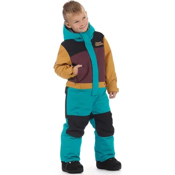 dívčí zimní kombinéza kombinéza Horsefeathers Spirit One Piece - Tile Blue 5-6 Years