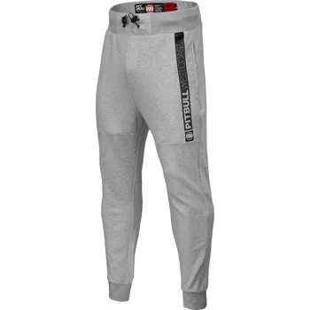 PitBull West Coast - pánské tepláky SATURN šedý melír 2XL