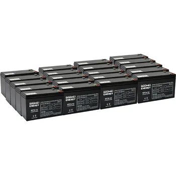 Záložní baterie Goowei Energy SYMMETRA 5, alternativa bez příslušenství (20ks Goowei OT9-12)