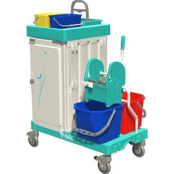 Úklidový vozík TTS Italy Úklidový vozík Magic Line 300S Vnitřní vaničky: 1x22l, Příruční kbelík/košík: bez