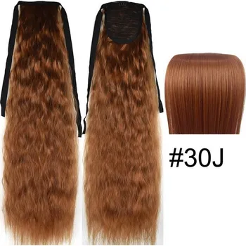 Paruka Syntetický příčesek pro vysoký culík | 55 cm - 30J