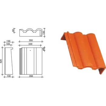 Střešní krytina Terran Taška pultová pravá DANUBIA EVO carbon