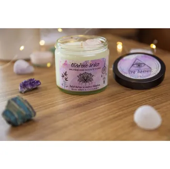 Svíčka Sójová svíčka Otevřené srdce 250ml - By Annie 0000455