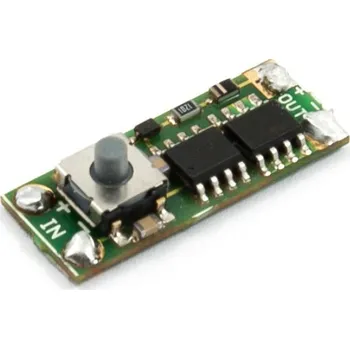 Ovladač světel Mikro vypínač a stmívač pro LED pásky, do lišty