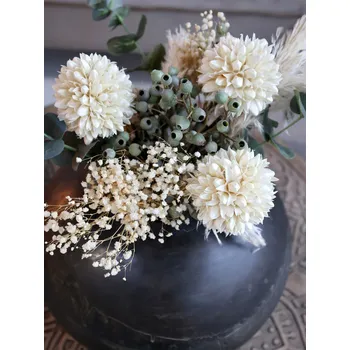 umělá květina Chic Antique Dekorace sušená květina Baby's Breath Flowers - 77 cm Béžová
