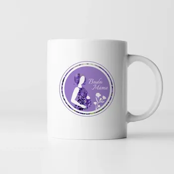 Žertovný předmět Budu máma - hrnek s potiskem