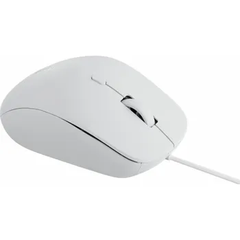 Myš Rapoo N500 white wired optical silent Mouse
