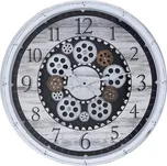 Nástěnné hodiny Segnale KO-KL5000100bila s otevřeným strojkem bílá