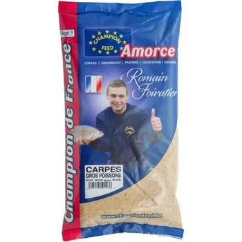 Návnadová surovina Champion Feed Krmítková směs Amorce Carpes 1kg