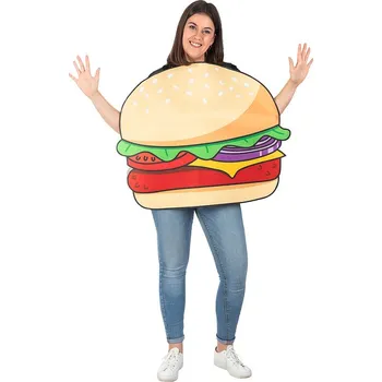 Karnevalový kostým Funiglobal - Kostým hamburger pro dospělé - One size