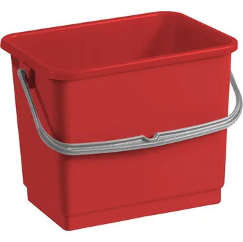 kbelík TTS Italy Kbelík 4l Barva: červená, Víko: ne