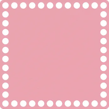 WoodenPuzzle.cz Dno na háčkování - čtverec - růžové (různé velikosti) Velikost: 15x15 cm