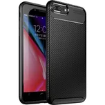 Kryt iPhone 7 / 8 / SE 2 / SE 3 case Armored Shockproof Carbon Fiber black