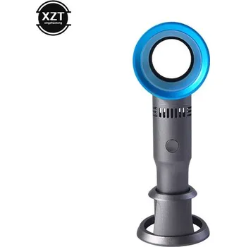 Domácí ventilátor Přenosný mini USB ventilátor - Modrá